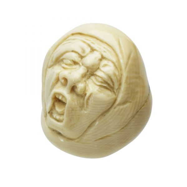 Daruma-Stehaufmännchen Netsuke