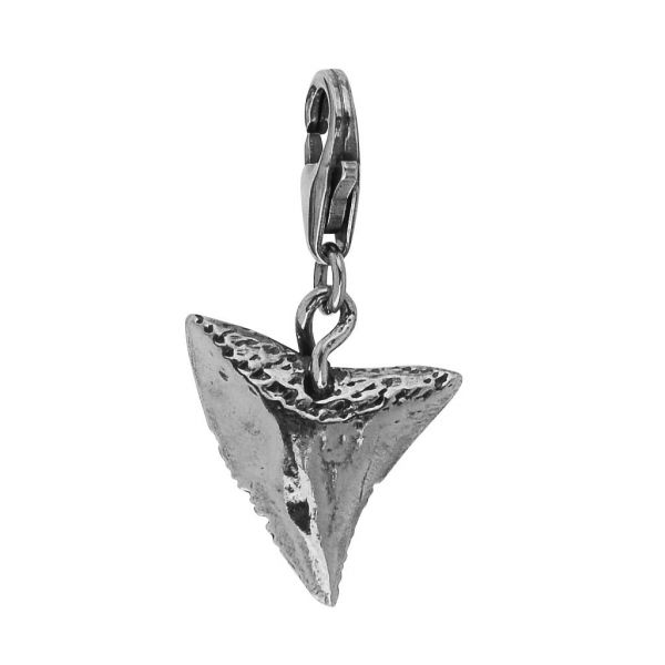 Bonaroca Charm Haizahn  mit Karabiner Sterling Silber, 4405K