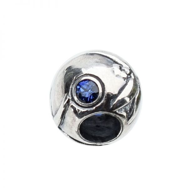 Bona Roca Bead Libellen auf Kugel/blaue Zirkonia