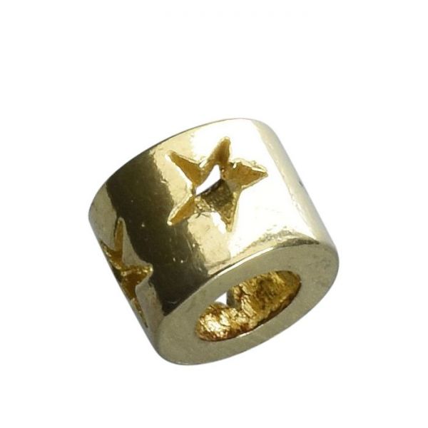 Bona Roca Bead Sterne goldplattiert