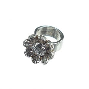Bonaroca Blumenbead, 6,5mm Innendurchmesser, Kollektion Asmara- 925 Sterling Silber AS1015