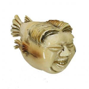 Kim J the blowfish Netsuke