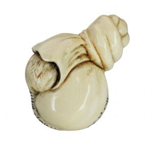 Maus im Sack Netsuke