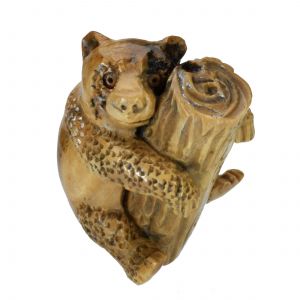 schlafender Pandabär Netsuke