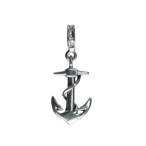 Bonaroca Charm Anhänger Anker massiv mit Öse, Sterling Silber, 4191