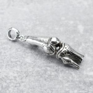 BONA ROCA Anhänger Kniegelenk Anatomie Charm mit Öse, Sterling Silber, 4294