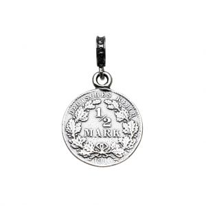 Charm Münze 1/2 Mark 4500