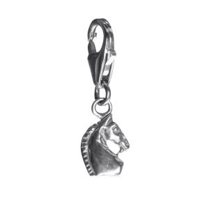 Bonaroca Charm Pferdekopf/ Karabiner, Sterling Silber, 4392K