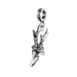 Bonaroca Charm Rehgehörn mit Öse, Sterling Silber, 4700