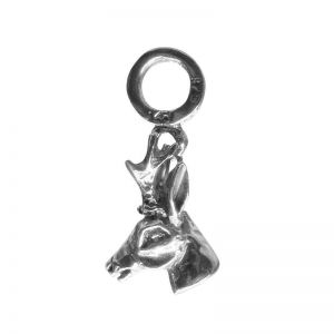Bonaroca Charm Reh - haupt mit Öse, Sterling Silber, 4729