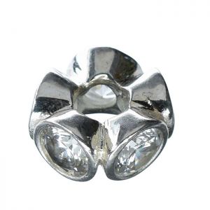 Bona Roca Bead Kranz /Zirkonia  weiß