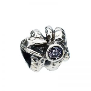 Bona Roca Bead Schlange 2 Swarovski Zirkonia amethist